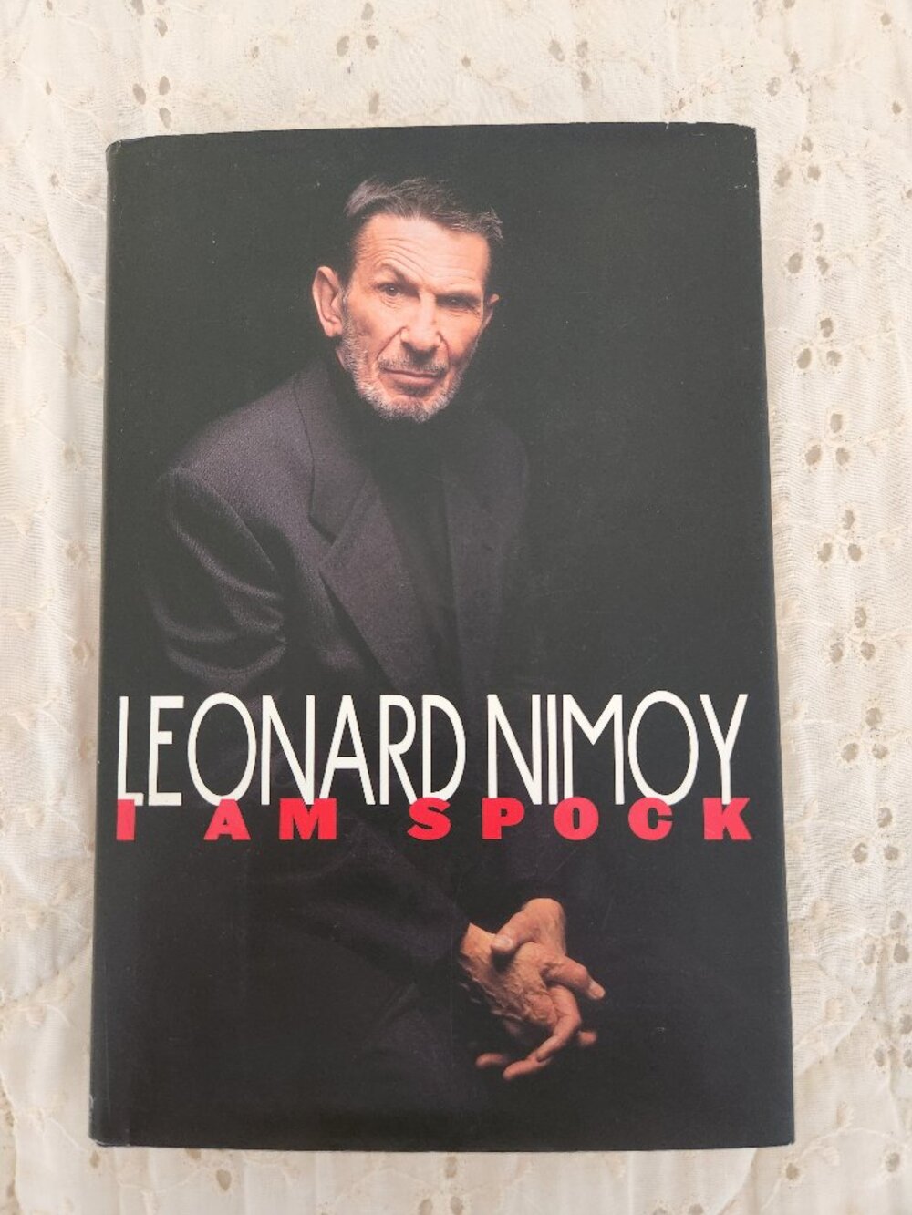 I Am Spock By Leonard Nimoy 1995 First Edition Hardcover Book